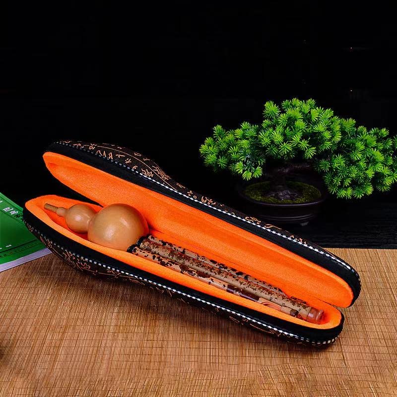 LANDTOM Mottled Bamboo Professional Hulusi for Beginners，Advanced Performers