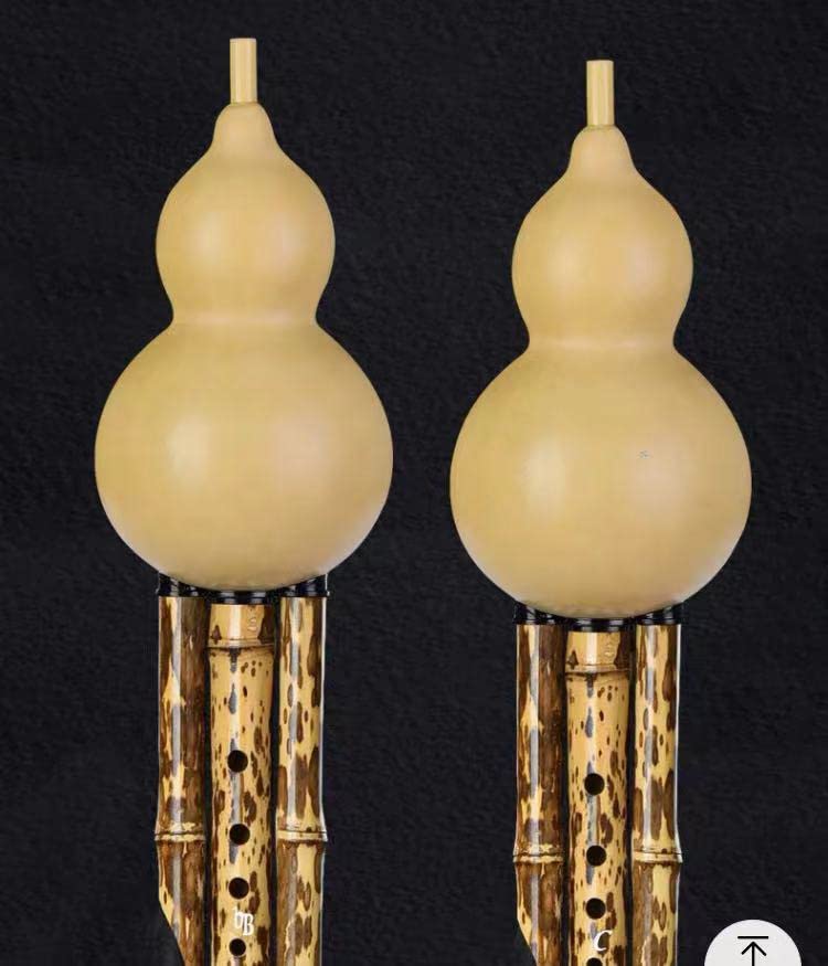 LANDTOM Mottled Bamboo Professional Hulusi for Beginners，Advanced Performers