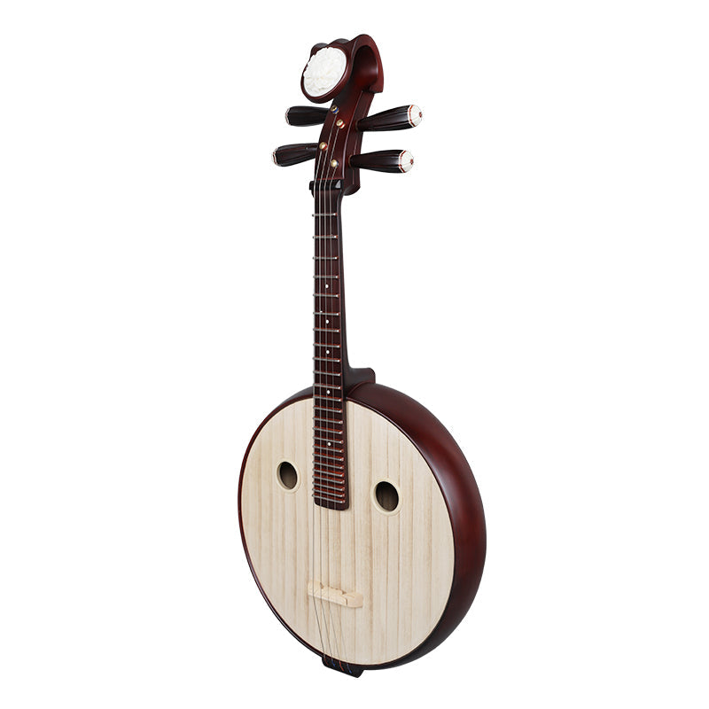 Yuehai Zhongruan 511 – Select Paulownia Top, Handmade Beginner Zhongruan, Transparent Bright Tone