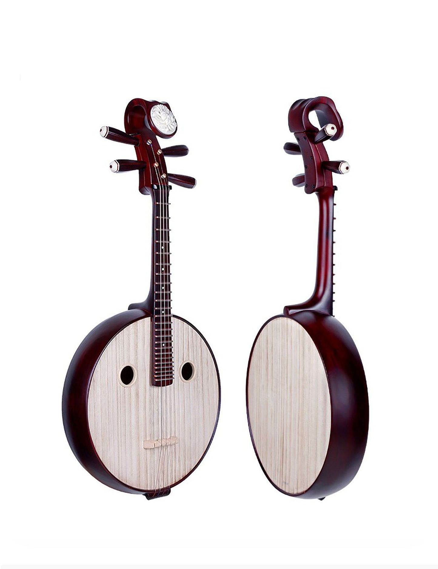 Yuehai Zhongruan 511 – Select Paulownia Top, Handmade Beginner Zhongruan, Transparent Bright Tone