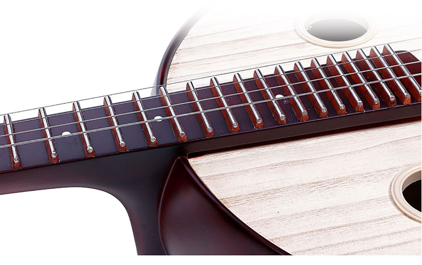 Yuehai Zhongruan 511 – Select Paulownia Top, Handmade Beginner Zhongruan, Transparent Bright Tone