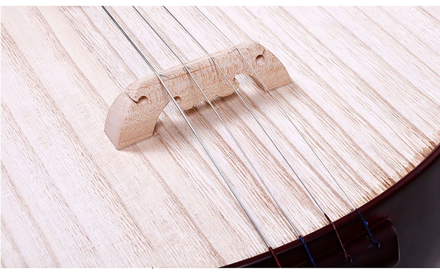Yuehai Zhongruan 511 – Select Paulownia Top, Handmade Beginner Zhongruan, Transparent Bright Tone