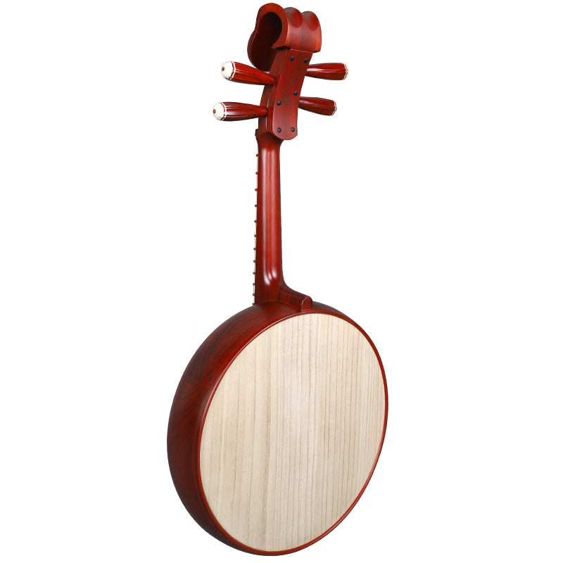 Yuehai Zhongruan 512 - Premium Handcrafted Zhongruan with Transparent Tone & African Rosewood for Beginners and Amateurs