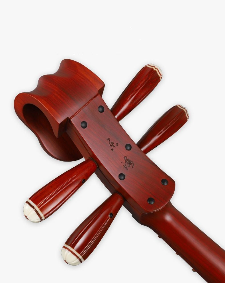 Yuehai Zhongruan 512 - Premium Handcrafted Zhongruan with Transparent Tone & African Rosewood for Beginners and Amateurs