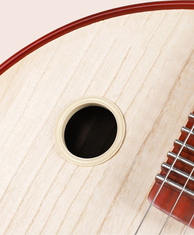 Yuehai Zhongruan 512 - Premium Handcrafted Zhongruan with Transparent Tone & African Rosewood for Beginners and Amateurs