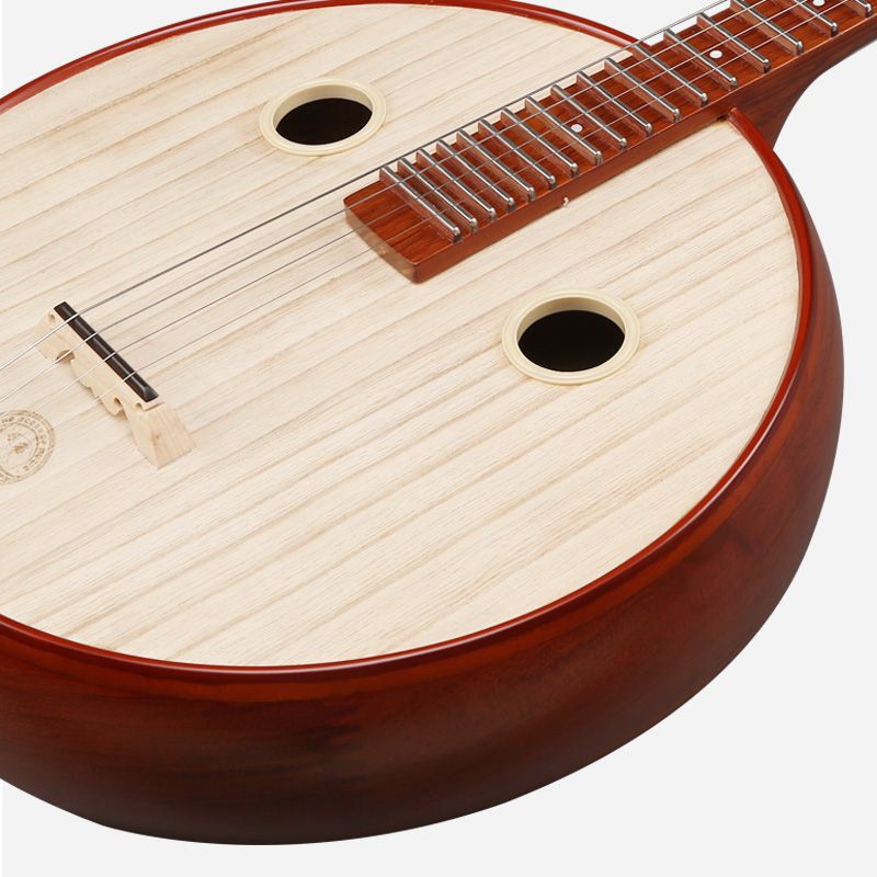Yuehai Zhongruan 513 - Handcrafted Professional Zhongruan with Tiete Rosewood & Transparent Tone for Performance and Professional Grade Exams