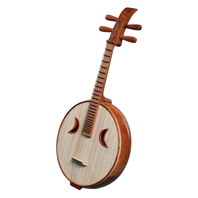 Yuehai Collection-level Zhongruan 514Z-AA - Premium Indian Rosewood Zhongruan with Transparent Tone for Professional and Collector Use