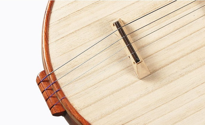 Yuehai Collection-level Zhongruan 514Z-AA - Premium Indian Rosewood Zhongruan with Transparent Tone for Professional and Collector Use