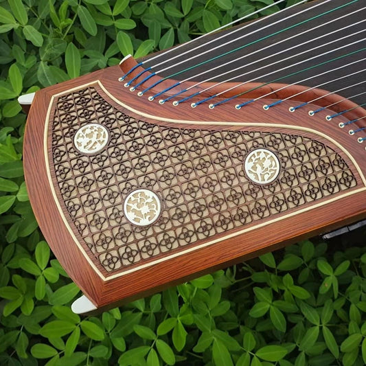 Landtom Professional Paulownia Guzheng（163cm）for Adults/beginner (Drizzling rain)（Second hand）