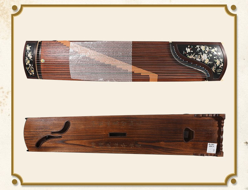 Dunhuang Professional Performance Level Master Limited Series Black Walnut Guzheng HC2KK/QLC 敦煌牌繁花似锦 for Professionals