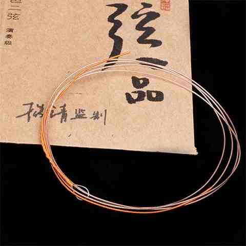 LANDTOM Professional Concert Level Pipa Strings Set Steel Core Copper & Nylon Wound for Chinese Instruments (Full Set)