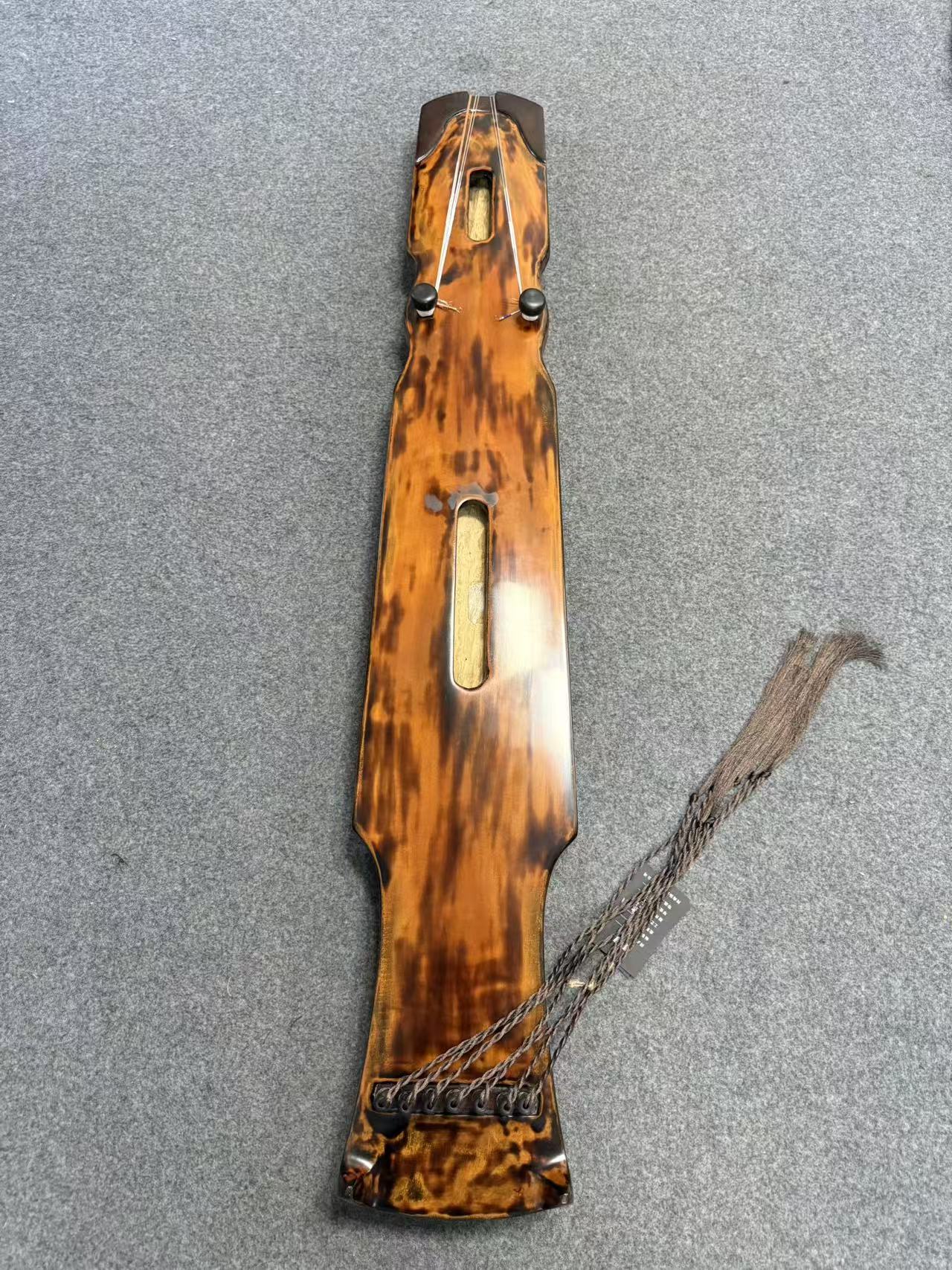 LANDTOM High-Level/Concert level pure handmade Fuxi style 100+ years Fir(杉木）Guqin/Chinese zither by famous master