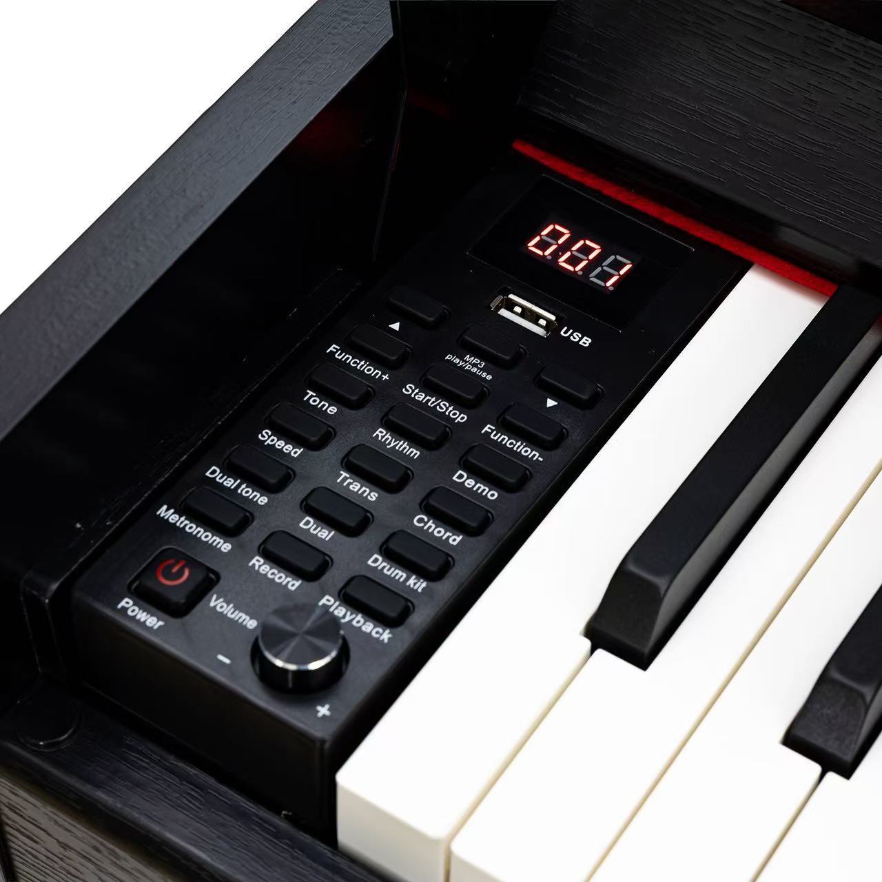 LANDTOM Sliding-lid 88-Key Hammer MIDI Home Electric Piano X3 For Beginners Professional Performance Examination