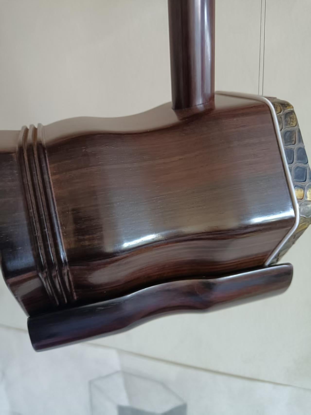 LANDTOM Premium Aged Rosewood Dragon Head Erhu Professional Chinese Two-String Violin Performance Grade Collectible Instrument Custom Available