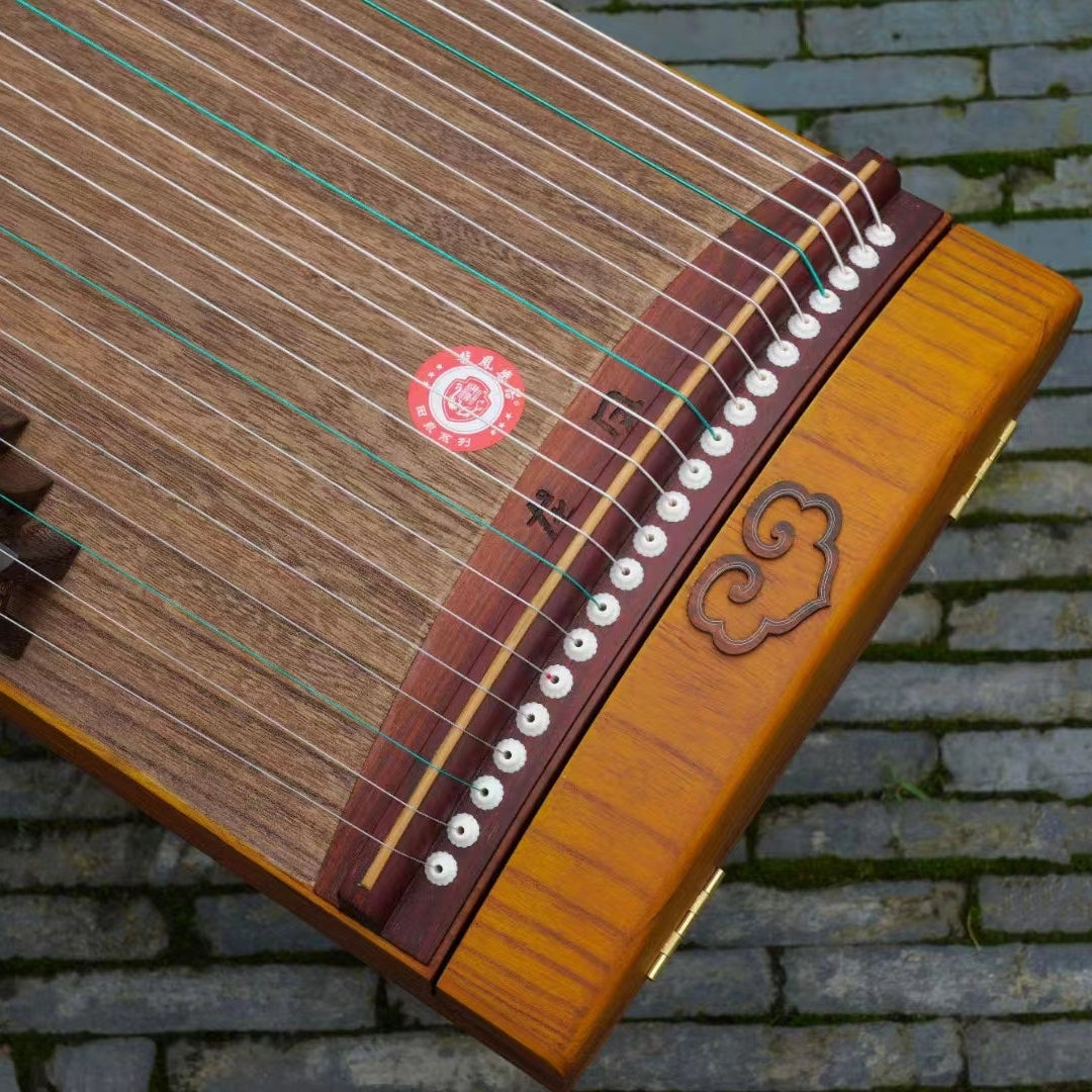 LANDTOM Dragon and Phoenix/Longfeng Professional 100CM Travel Guzheng paulownia wood Mini guzheng （NO.TS-501 ）