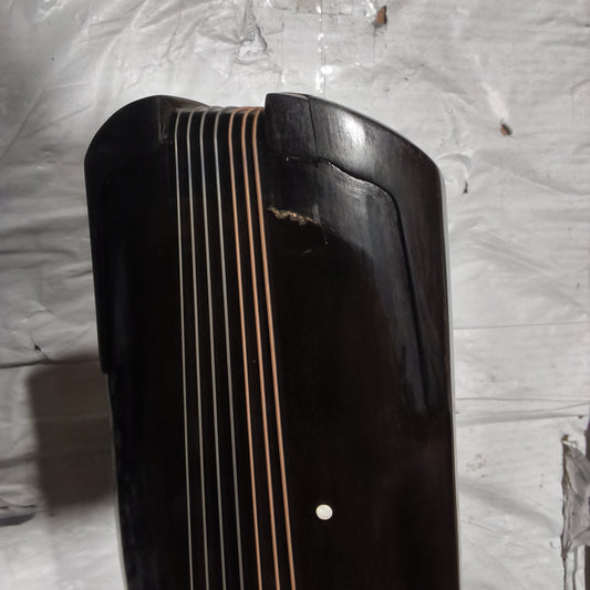 LANDTOM Second-Hand Used High Level 60+ Years Fir Wood Guqin (Gelatinum Cornus cervis/Lu Jiao Shuang Antler Frost included) for Beginner and Intermediates