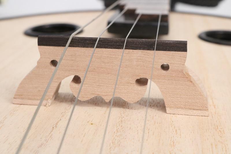 LANDTOM African Blackwood (Dalbergia melanoxylon) Zhongruan Professional Performance Grade with Grade-A Paulownia Soundboard, Round Sound Holes