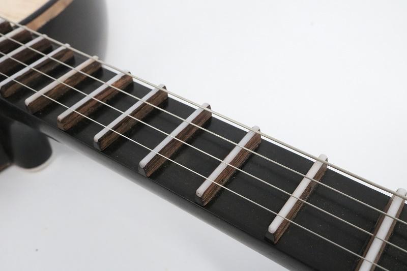 LANDTOM African Blackwood (Dalbergia melanoxylon) Zhongruan Professional Performance Grade with Grade-A Paulownia Soundboard, Round Sound Holes