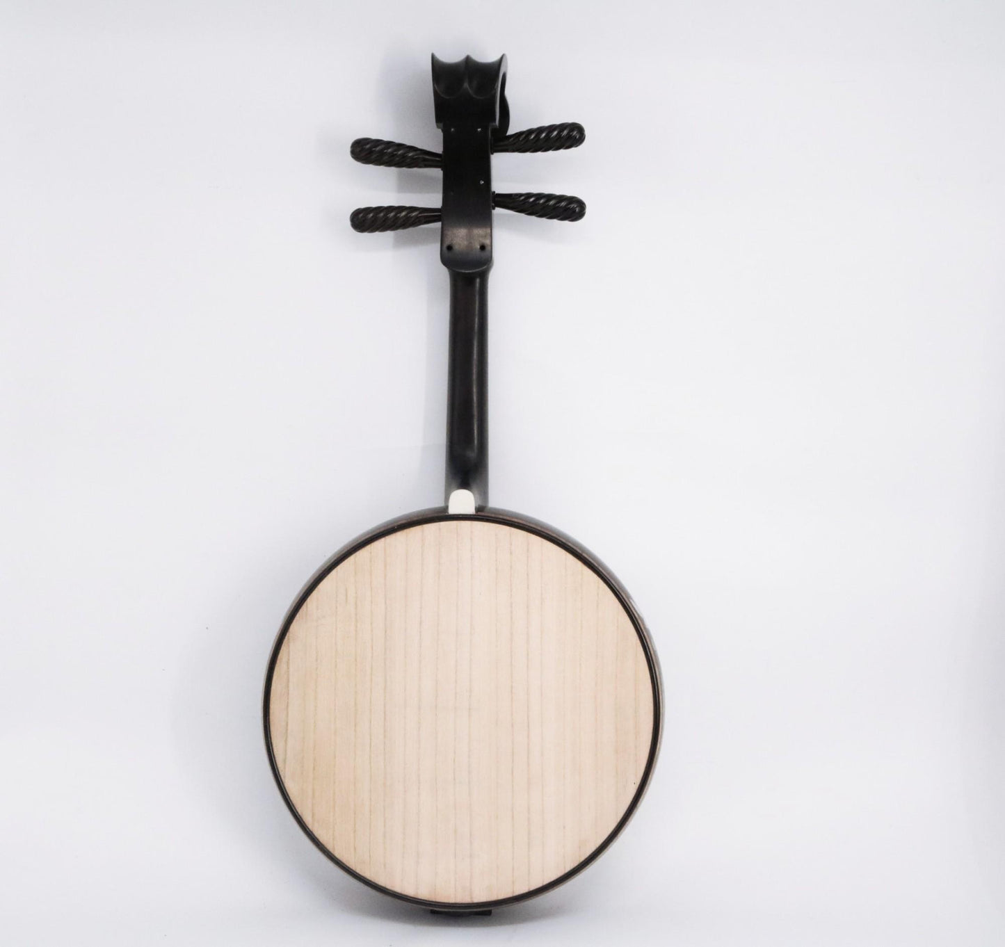 LANDTOM African Blackwood (Dalbergia melanoxylon) Zhongruan Professional Performance Grade with Grade-A Paulownia Soundboard, Round Sound Holes