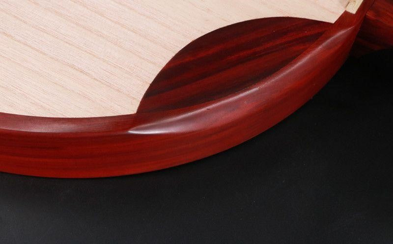 LANDTOM Handcrafted Professional Red Sandalwood Peking Opera Yueqin with Paulownia Soundboard, Cutaway Body, Traditional Chinese Moon Guitar for Performance