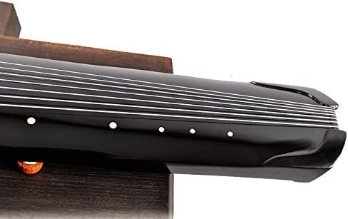 LANDTOM Lacquered Aged Paulownia Guqin - 7-string Chinese Zither (Zhongni Style)