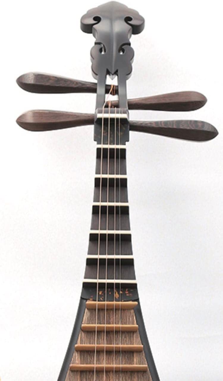 LANDTOM Concert level chicken-wing wood  Chinese Pipa/Chinese Stringed lute with back-to-ancients style made by famous pipa master Tian JIanzhuang