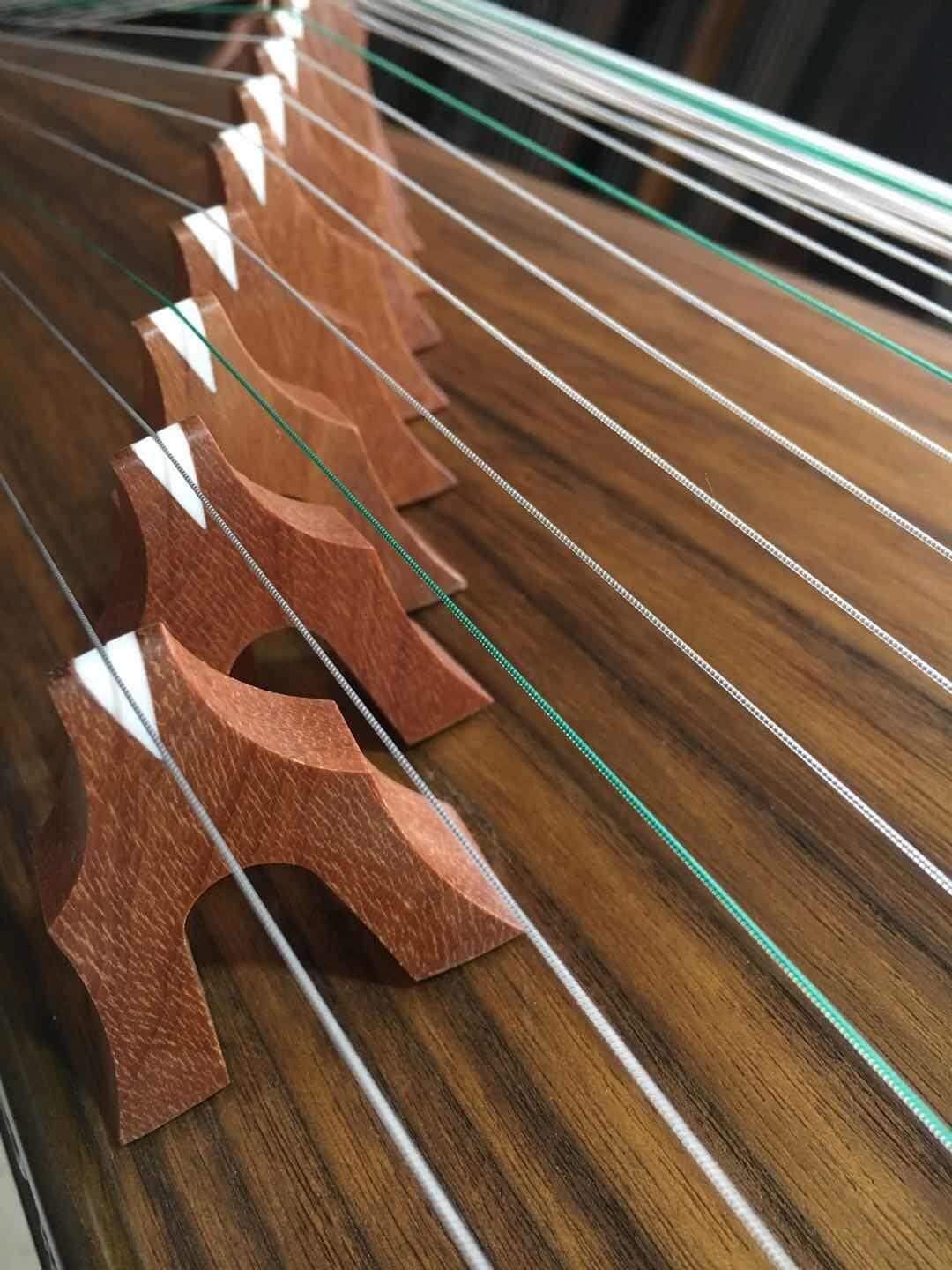 Landtom® Professional Nanmu Wood 纯实木 Guzheng(163cm) with Hand-Carved Craftwork For Adults/Children/Senior/Intermediate/Beginner (Roaring Dragon)…