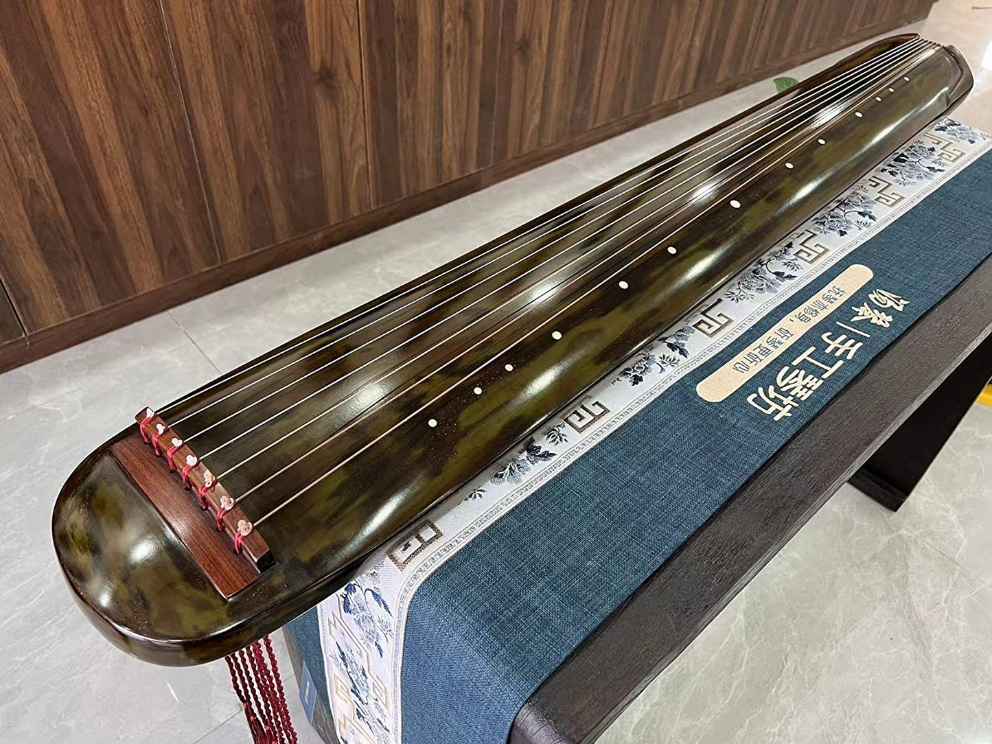 LANDTOM Collection level pure handmade Hundun style a hundred years Fir Guqin/Chinese zither by famous master