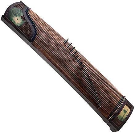 LANDTOM Professional Sandal and Paulownia Guzheng with Carved Shell (163cm) for Adults/Children/Senior/Intermediate/Beginner