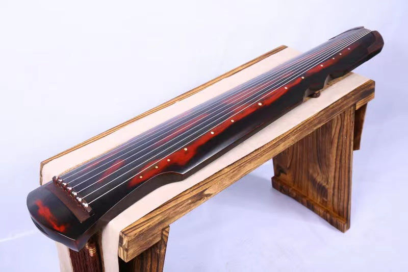 LANDTOM  Selected Entry level  zhusha style( black and red color)  Fuxi guqin