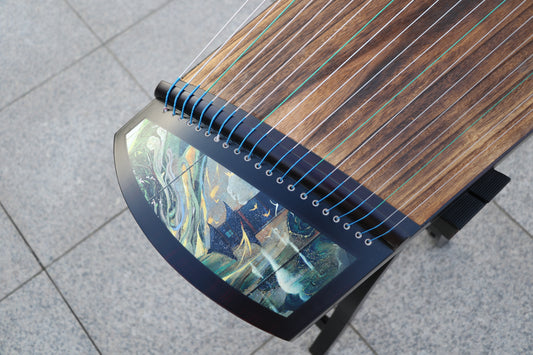 LANDTOM professional level 125cm/49.21'' travel guzheng for beginners/intermediates